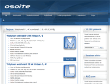 Tablet Screenshot of osoite.fi
